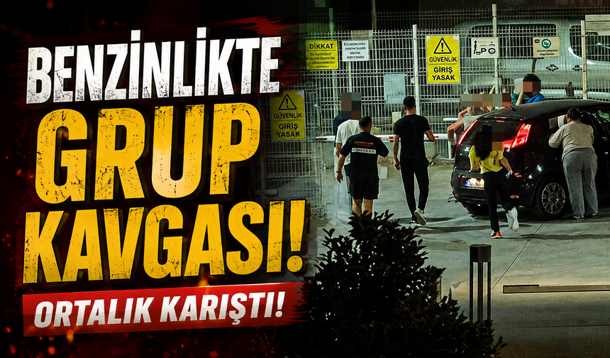 Serdivan'da Akaryakıt İstasyonunda Kavga