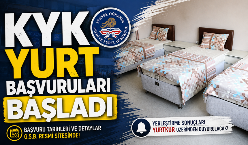 GSB Yurt Başvuruları Başladı