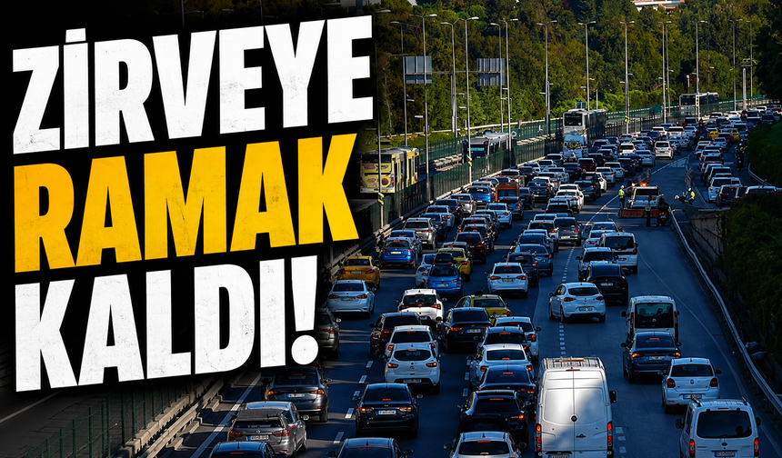 Sakarya Trafikte Yine Zirveye Yakın