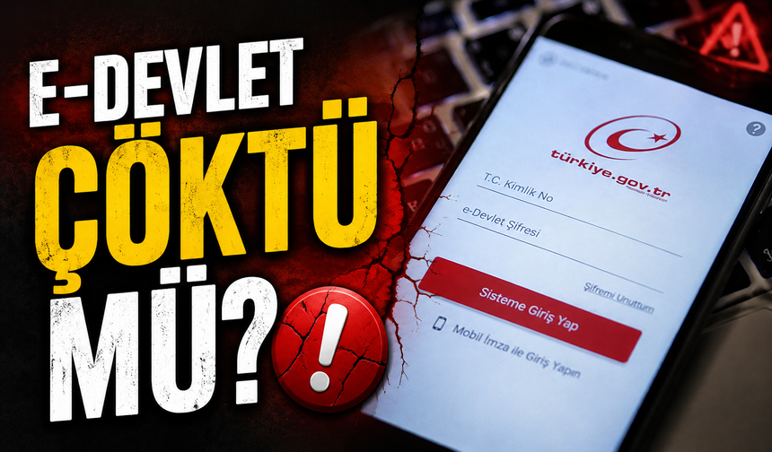 e-Devlet’e Girilemiyor mu? Kullanıcılar Erişim Sorunu Yaşıyor!