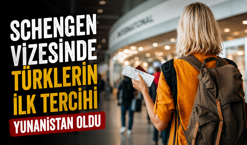 Schengen vizesinde Türklerin ilk tercihi Yunanistan oldu