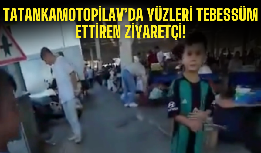 TatankaMotoPilav’da Yüzleri Tebessüm Ettiren Ziyaretçi