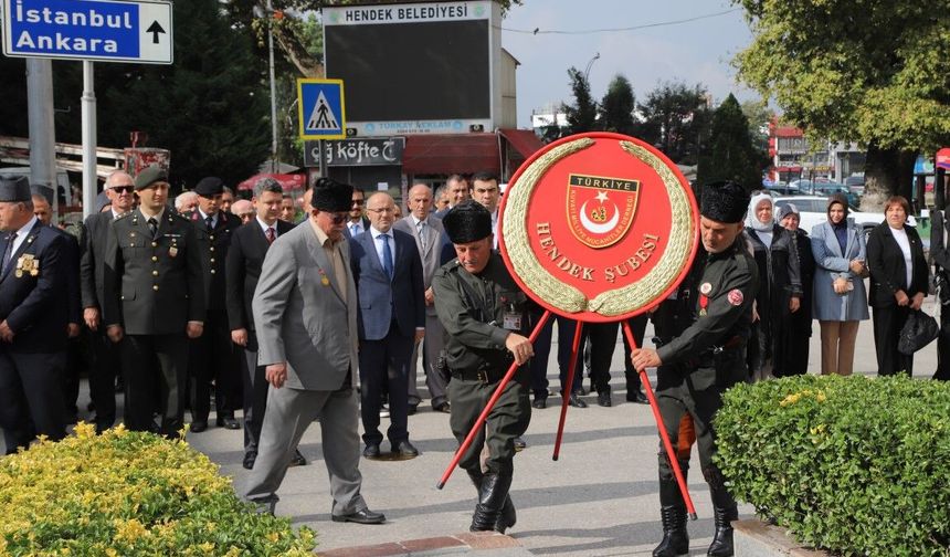Hendek’te Gaziler Günü’ne özel anlamlı program!