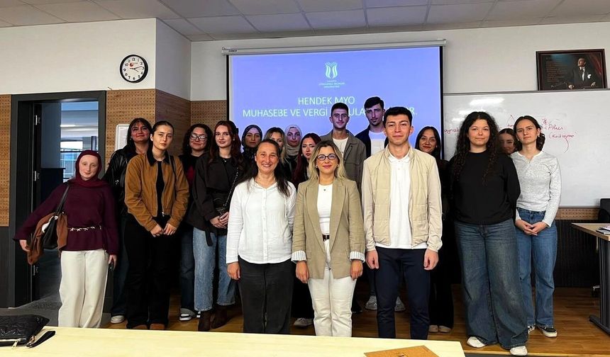 SUBÜ Hendek MYO’da yeni öğrencilere oryantasyon programı düzenlendi
