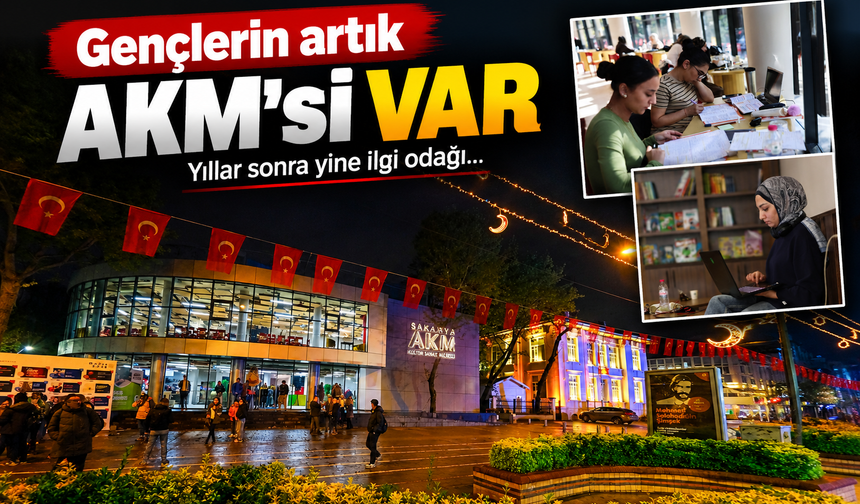 Gençlerin artık AKM’si var Yıllar sonra yine ilgi odağı…