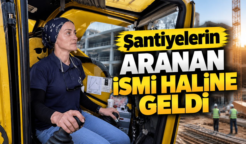 Forkliftte iş bulamadı, dev vinçlerin operatörü oldu