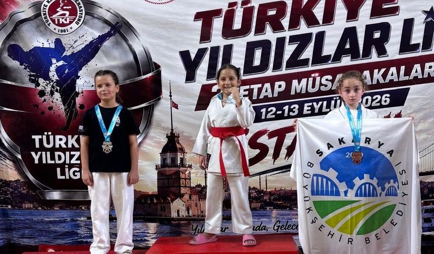 Sakarya Büyükşehir sporcularından madalya yağmuru! Dört branşta büyük başarı