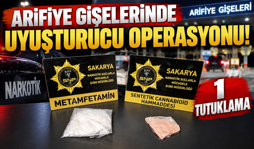 Arifiye Gişelerinde Uyu*ş*turucu Operasyonu: 1 Tutuklama