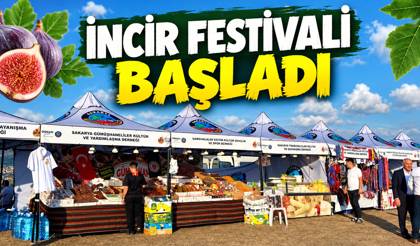 İNCİR FESTİVALİ BAŞLADI
