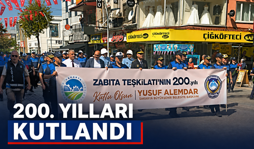 Sakarya'da Zabıta Haftası kutlandı