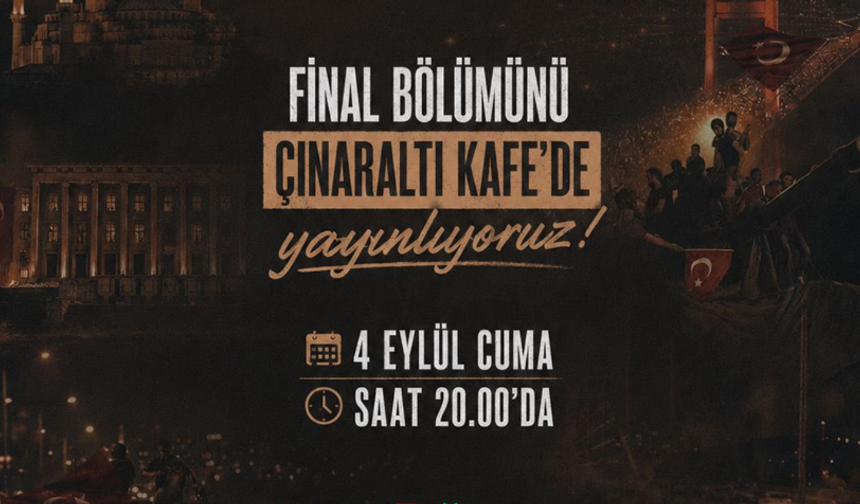 Asırlık Gece’nin finali SAÜ Çınaraltı Kafe’de izlenecek