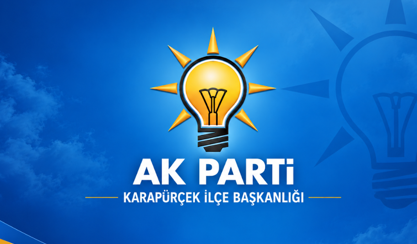 AK Parti Karapürçek’ten Başkan Çoruhlu’ya sert yanıt