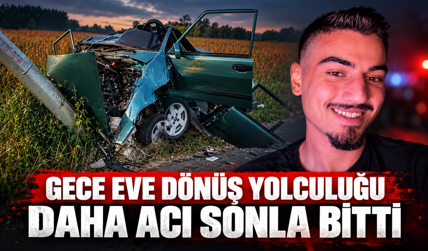 Adapazarı’nda feci kaza: 19 yaşındaki Emirhan hayatını kaybetti