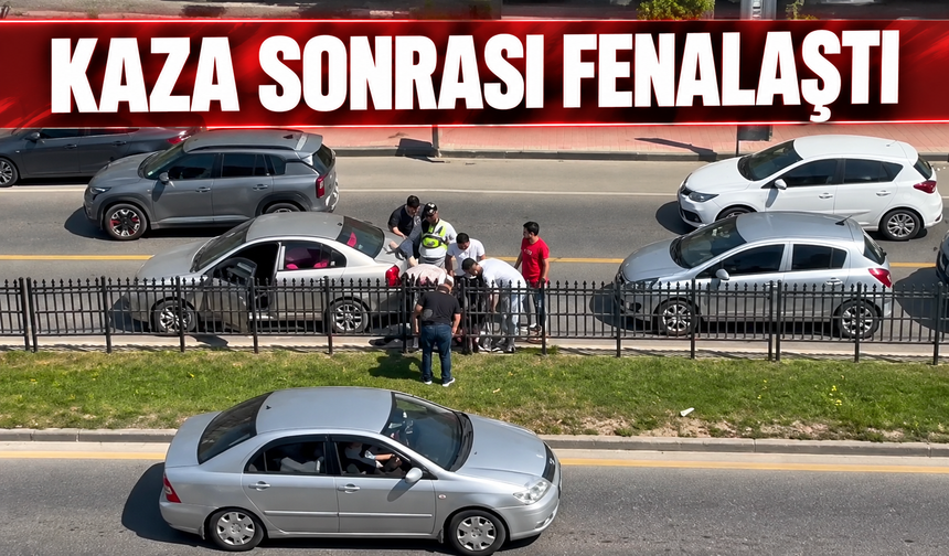 Adapazarı’nda TEK yokuşunda zincirleme kaza
