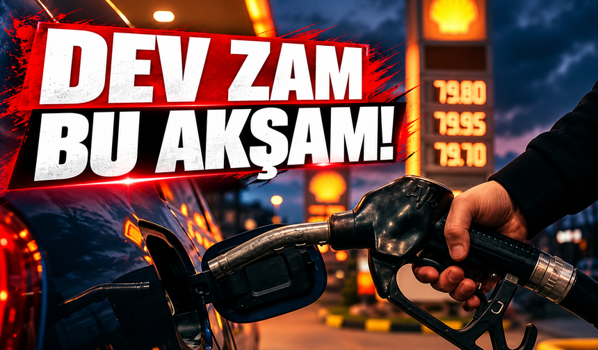 Motorine 6,62 TL'lik zam bu akşam geliyor!