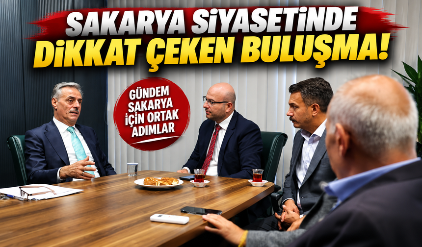 Alemdar’dan MHP Sakarya İl Başkanlığı’na ziyaret
