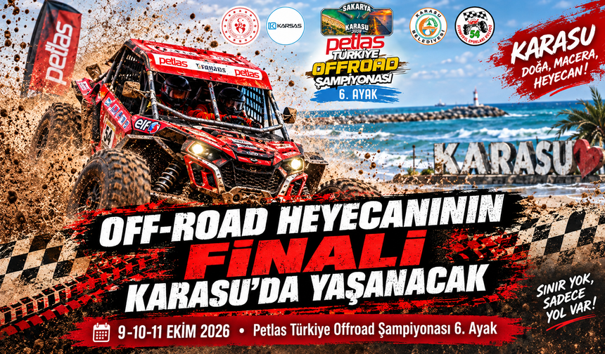 Off-Road heyecanının finali Karasu’da yaşanacak