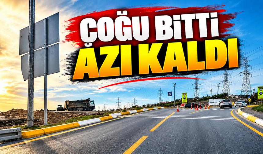 Beşköprü Bulvarı’nda çalışmalar sona yaklaştı