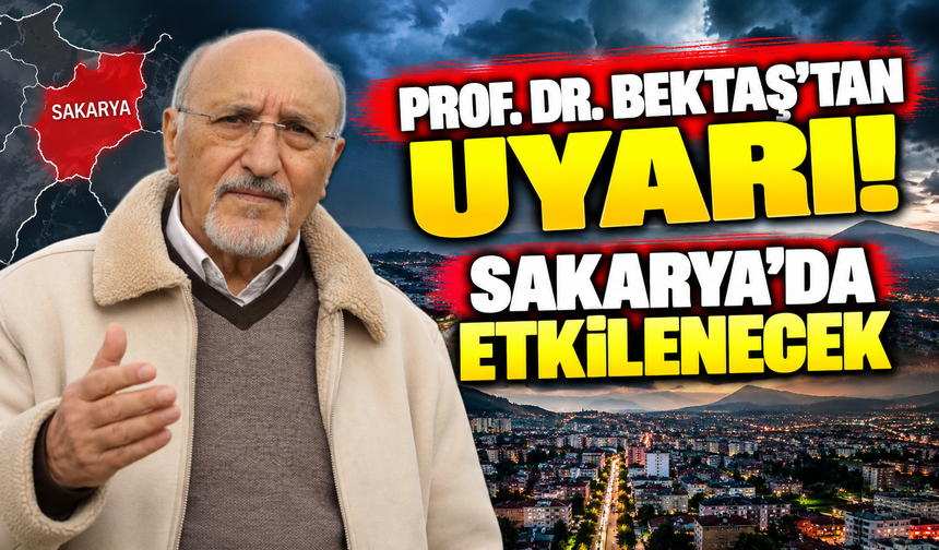 Prof. Dr. Bektaş’tan Marmara depremi uyarısı