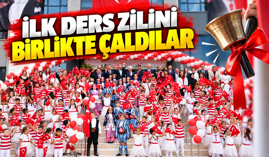 Öğrencilerin İlk Ders Zili Heyecanına Ortak Oldular