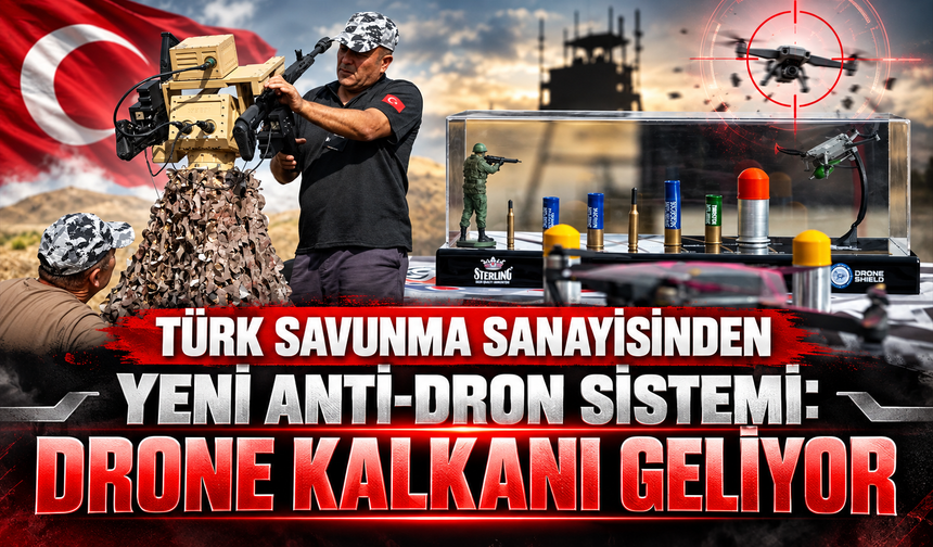 Türk Savunma Sanayisinden Yeni Anti-Dron Sistemi: Drone Kalkanı Geliyor