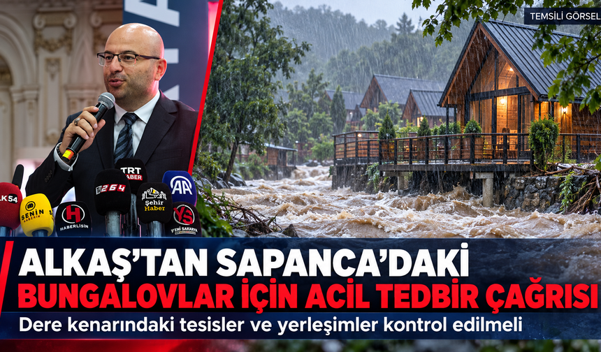 Alkaş’tan sel uyarısı: Dere kenarındaki yerleşimler yakından takip edilmeli