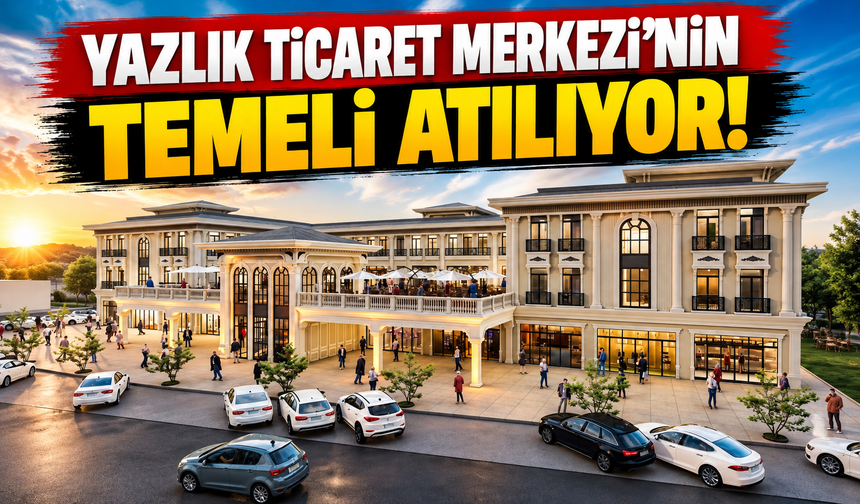 Serdivan’da Yeni Yatırım: Yazlık Ticaret Merkezi’nin Temeli Atılıyor