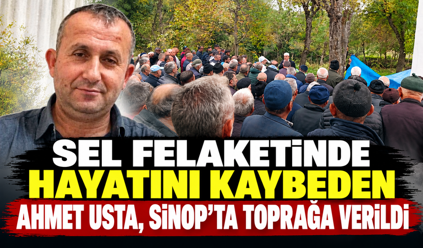İstanbul'daki sel felaketinde hayatını kaybeden Ahmet Usta son yolculuğuna uğurlandı