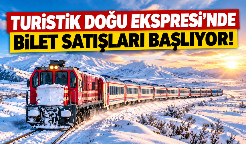 Turistik Doğu Ekspresi’nde bilet satışları başlıyor! İşte sefer tarihleri