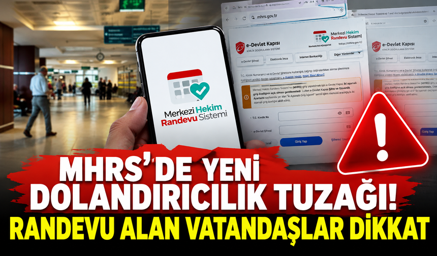Yeni dolandırıcılık tuzağı! Randevu alan vatandaşlar dikkat