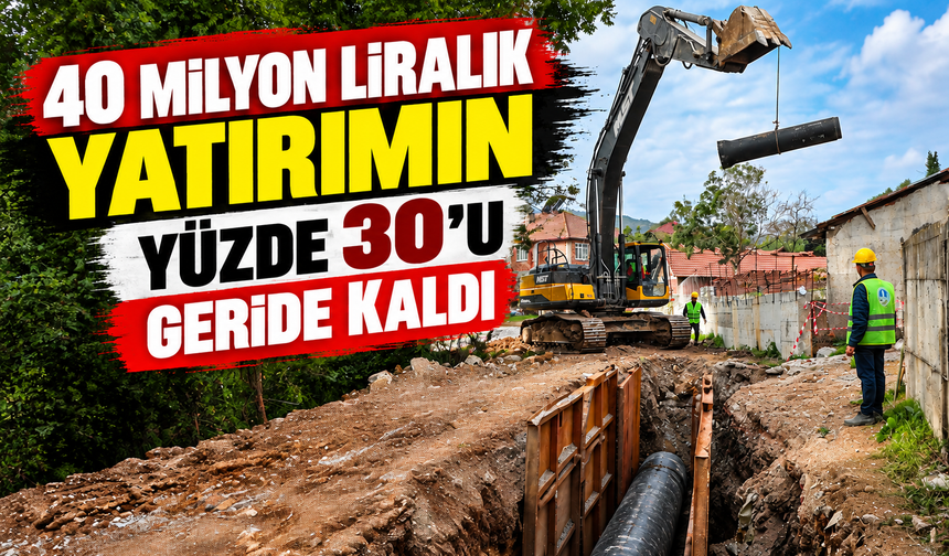 Zorlu zemini aşıp Değirmencik’in altyapısını inşa ediyorlar: 40 milyon liralık yatırımın yüzde 30’u tamamlandı