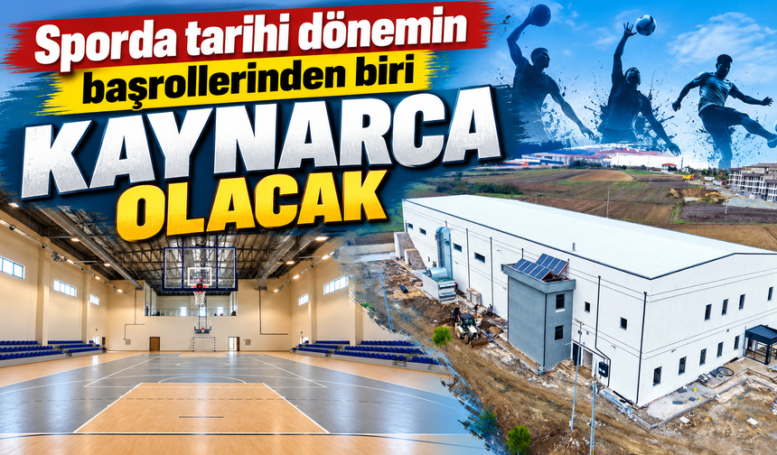 Kaynarca’da dev spor yatırımı tamamlanıyor! Çalışmalar yüzde 98’e ulaştı
