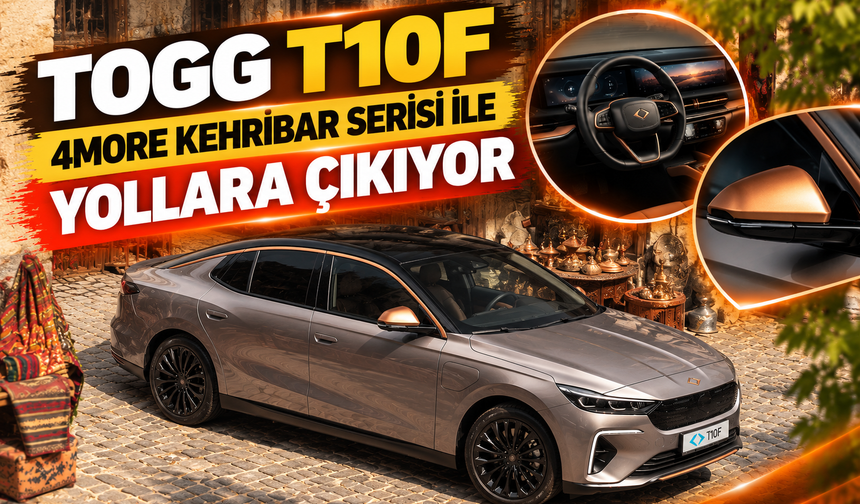 Togg’dan yeni sürpriz! Kehribar Serisi tanıtıldı