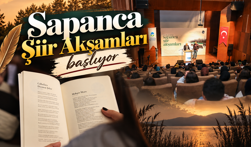 Sapanca Şiir Akşamları başlıyor