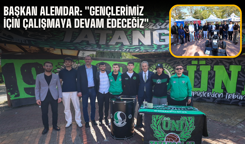 Başkan Alemdar: "Gençlerimiz için çalışmaya devam edeceğiz"