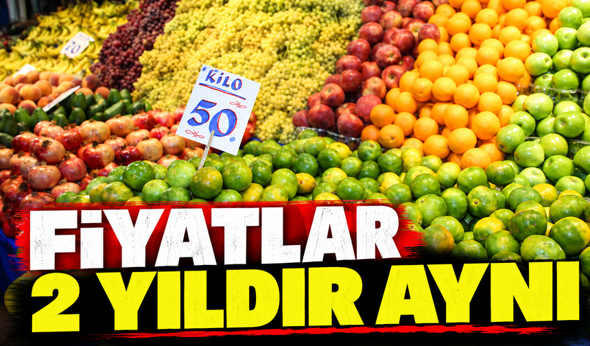 Katlı Pazar’da kış meyveleri tezgâhta