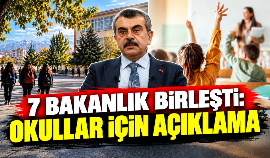 Okullardaki şiddet için 7 bakanlık birleşti!