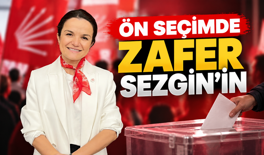 Ön seçimde zafer Sezgin'in