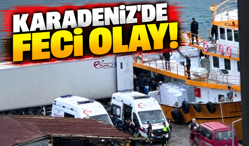 Karadeniz'de feci kaza! 1'i ağır 4 yaralı