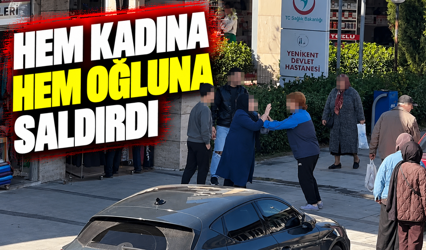Sakarya'da cadde ortasında gerginlik!