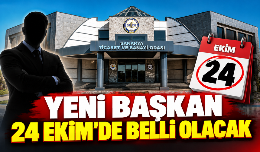 Yeni başkan 24 Ekim'de belli olacak