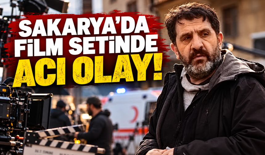 Sakarya'da film setinden acı haber!