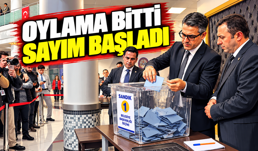 SATSO'da Oy verme işlemi sona erdi, sayım başladı