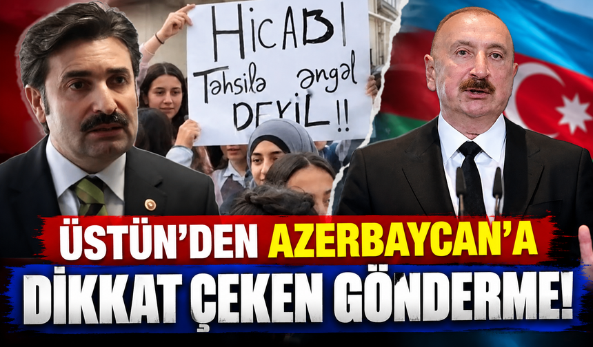 Üstün'den Azerbaycan'a dikkat çeken gönderme: "Zor zamanda gardaş..."