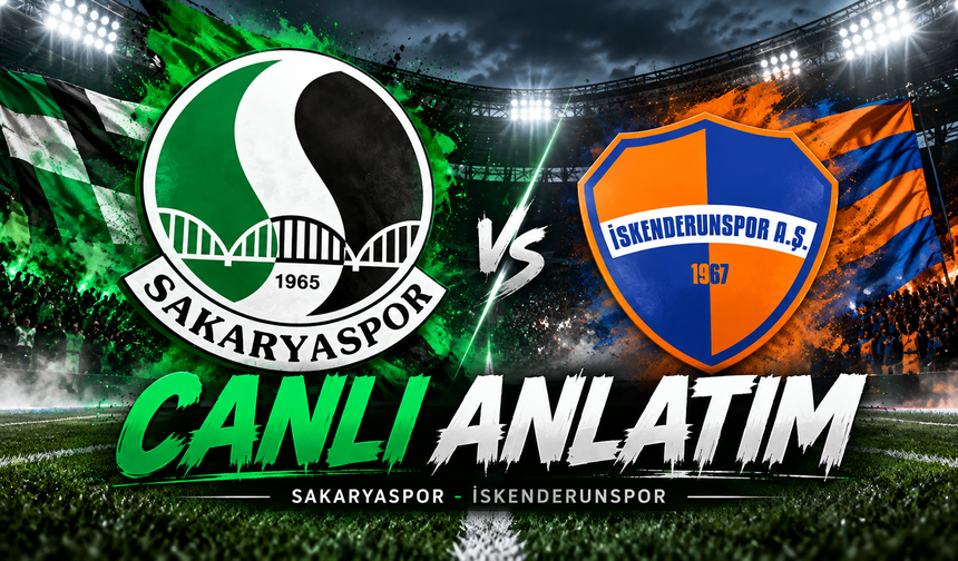 Sakaryaspor - İskenderunspor | CANLI ANLATIM