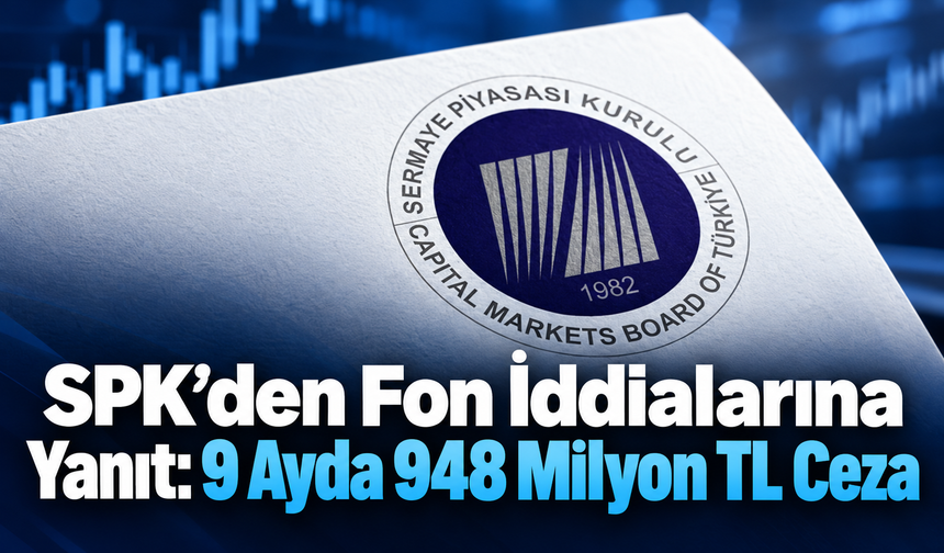 SPK’den Fon İddialarına Yanıt: 9 Ayda 948 Milyon TL Ceza