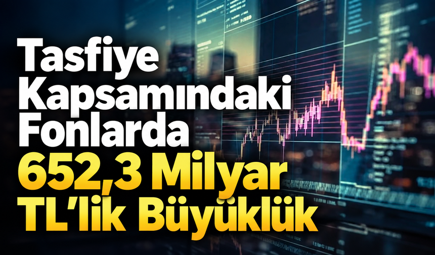 Tasfiye Kapsamındaki Fonlarda 652,3 Milyar TL’lik Büyüklük