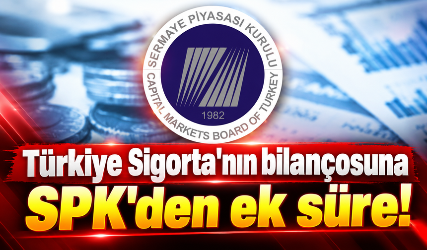 Türkiye Sigorta'nın bilançosuna SPK'den ek süre!
