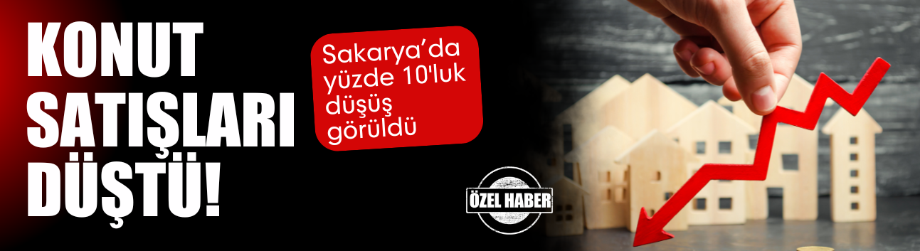 Konut satışları düştü!