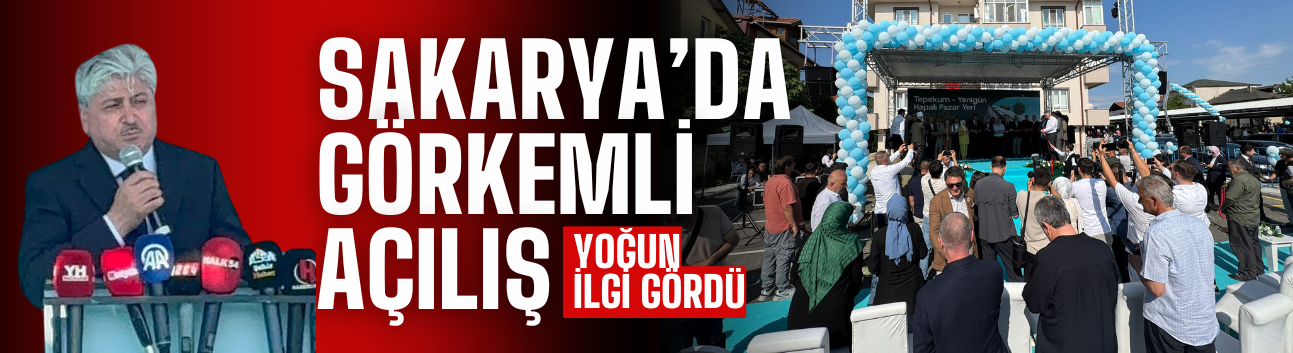 Sakarya'da Tepekum ve Yenigün’e Modern Pazar